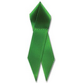 Stock Awareness Ribbons Sewn W/ Safety Pins - Blank